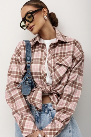 Koszula Celea różowa