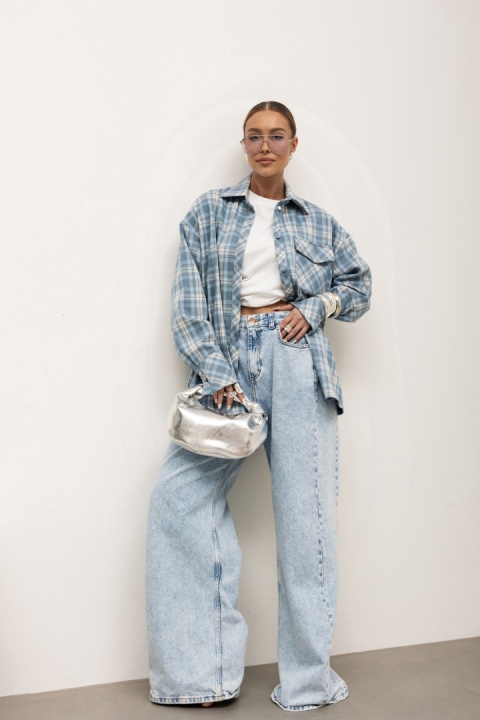 Koszula Celea niebieska