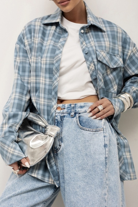 Koszula Celea niebieska