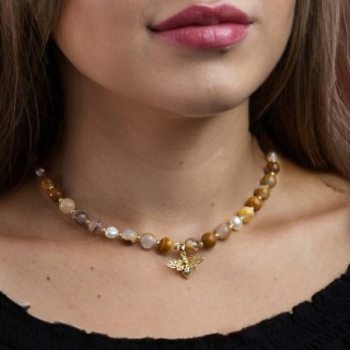 Naszyjnik LOVELY STONES N97096