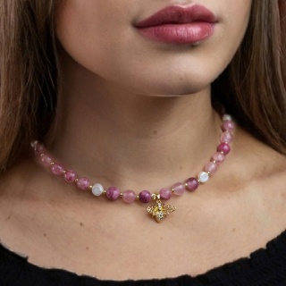 Naszyjnik LOVELY STONES N97098