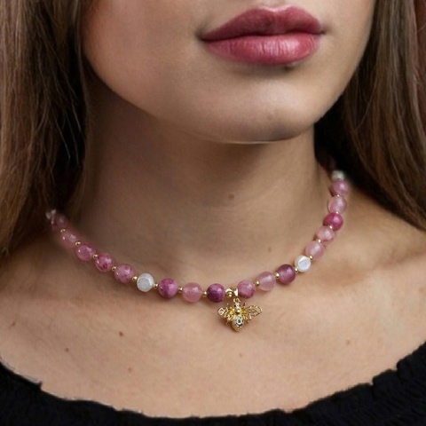 Naszyjnik LOVELY STONES N97098