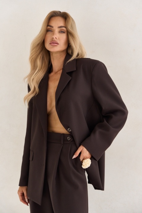 Garnitur OLIVIA Czekoladowy