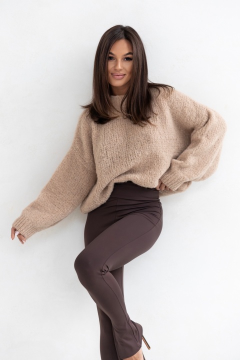 SWETER KALI BEŻOWY Sempre with love