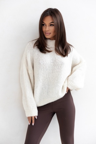 SWETER KALI KREMOWY Sempre with love