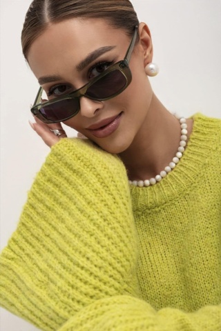 Sweter Nala COCOMORE limonka