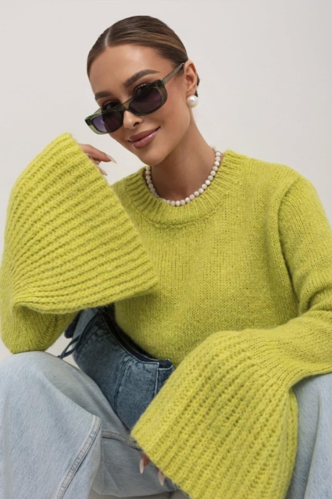 Sweter Nala COCOMORE limonka