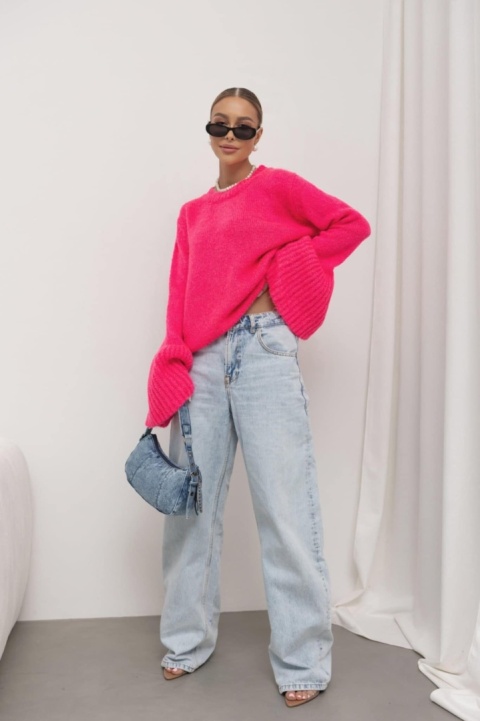 Sweter Nala COCOMORE neon róż