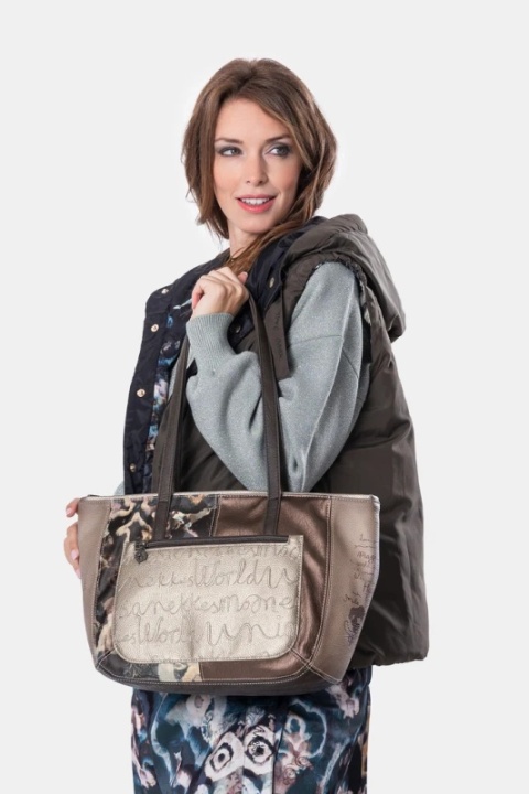 Torebka damska na ramię - ANEKKE REAL 41702-367