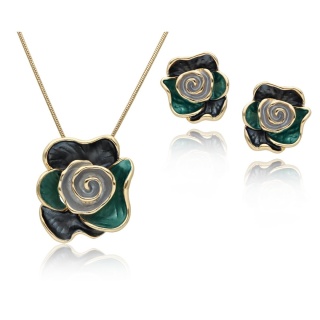 Biżuteria artystyczna komplet S97347