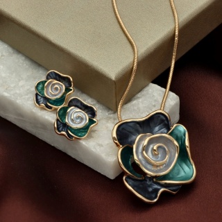 Biżuteria artystyczna komplet S97347