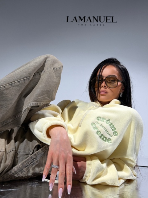Bluza CREME lemon LA MANUEL