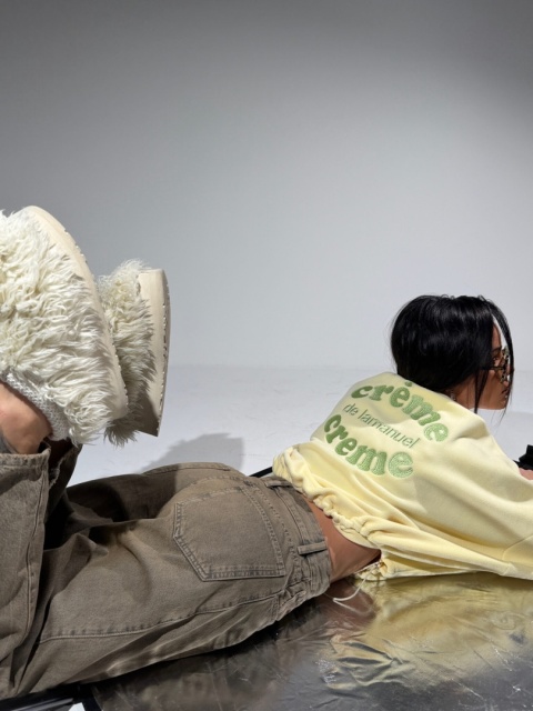 Bluza CREME lemon LA MANUEL