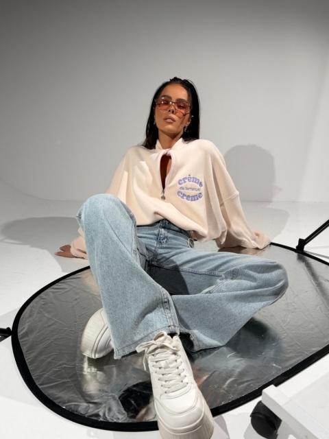 Bluza CREME cotton LA MANUEL