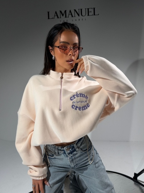 Bluza CREME cotton LA MANUEL