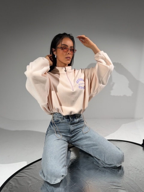 Bluza CREME cotton LA MANUEL