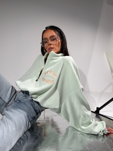 Bluza CREME MATCHA LA MANUEL