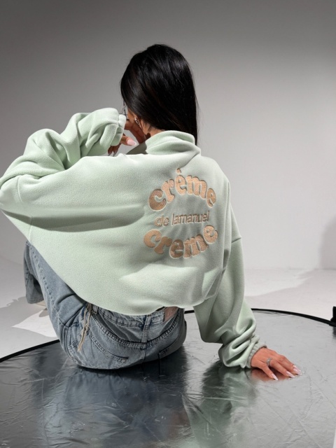 Bluza CREME MATCHA LA MANUEL
