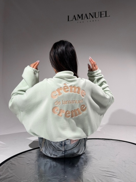 Bluza CREME MATCHA LA MANUEL