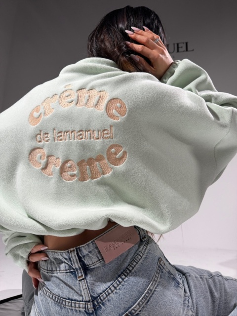 Bluza CREME MATCHA LA MANUEL