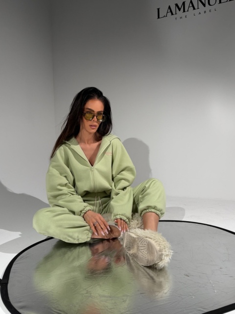 Bluza FOODIE matcha LA MANUEL