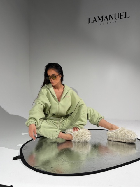 Bluza FOODIE matcha LA MANUEL