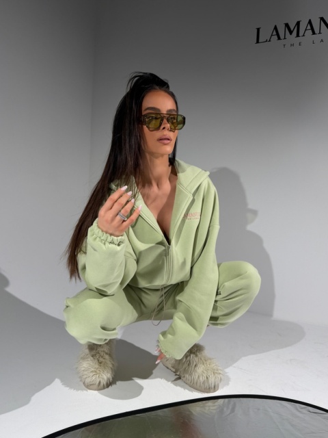 Bluza FOODIE matcha LA MANUEL