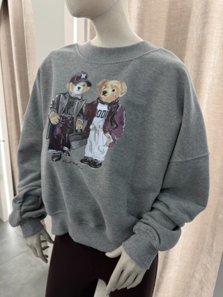 Bluza-Nooda z misiami szara