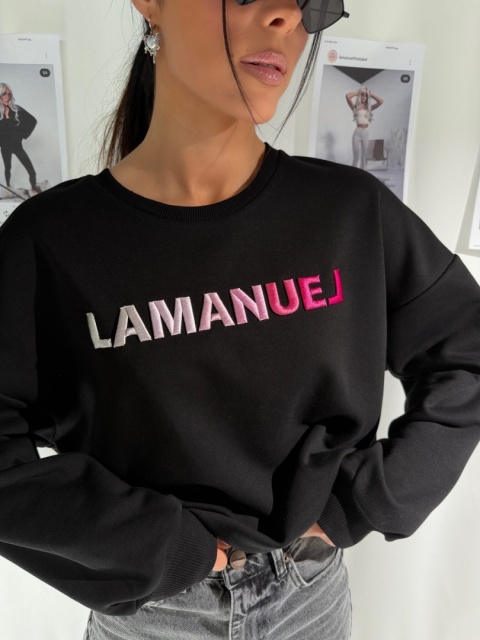 Bluza OMBRE black la manuel