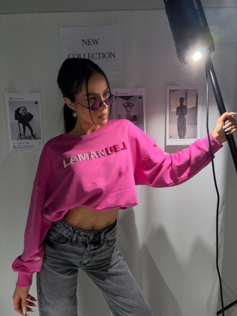 Bluza OMBRE fuksja la manuel