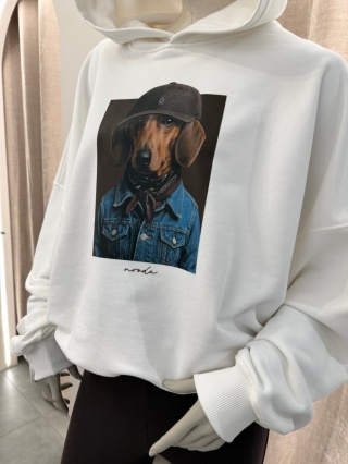 Bluza z kapturem-Nooda