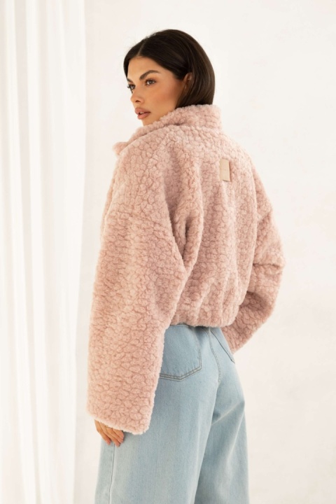 KURTKA MONA Pudrowy róż Sempre with love