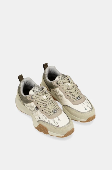 Sneakersy damskie Anekke 41380 urban black gold