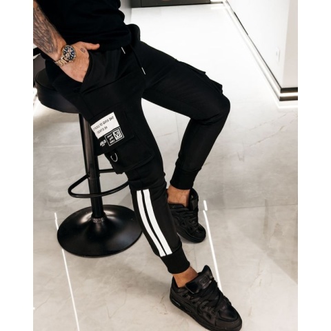 Spodnie męskie OLAVOGA CASTON 2026 czarne