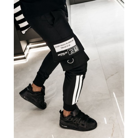 Spodnie męskie OLAVOGA CASTON 2026 czarne