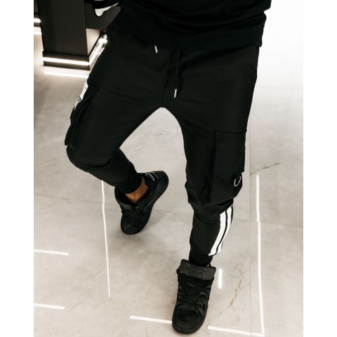 Spodnie męskie OLAVOGA CASTON 2026 czarne