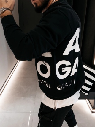 Bluza męska OLAVOGA EFFECT 2026 czarna