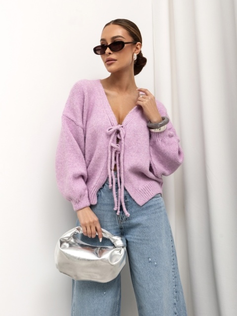 SWETER SCARLET Cocomore liliowy