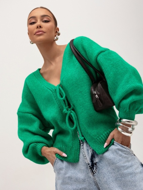 SWETER SCARLET Cocomore zielony