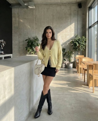 SWETER SCARLET Cocomore żółty