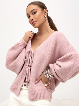 SWETER SCARLET Cocomore brudny róż