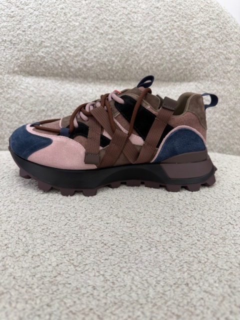 Sneakersy różowo-brązowe GD-XF-234