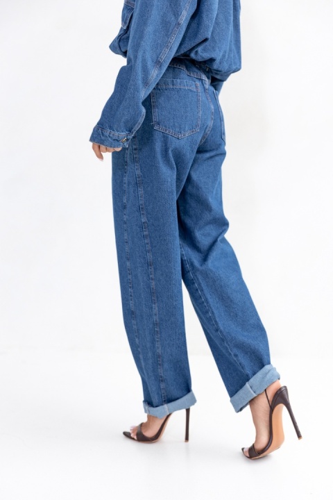 Spodnie JEANS MICHELLE Niebieskie