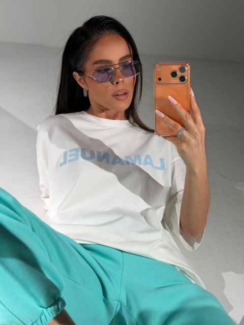 Tshirt BLANK ecru la manuel