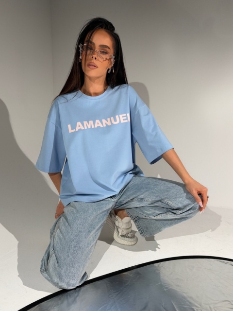 Tshirt BLANK baby blue la manuel