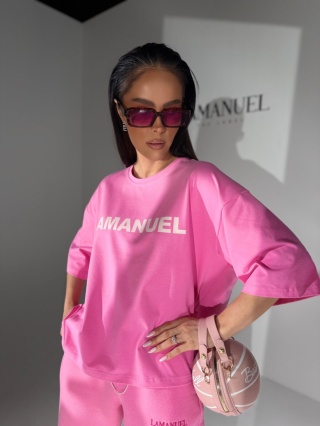 Tshirt BLANK fuksja la manuel