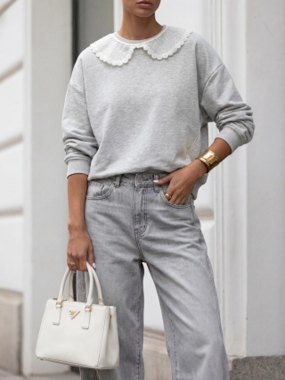 Bluza EMILI J. Szara COCOMORE