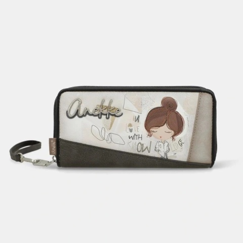 Duży portfel damski z blokadą RFID - ANEKKE SOPHIA 42809-908