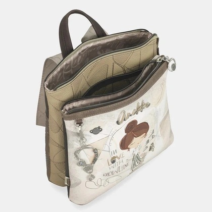 Kwadratowy plecak damski - ANEKKE SOPHIA 42805-233