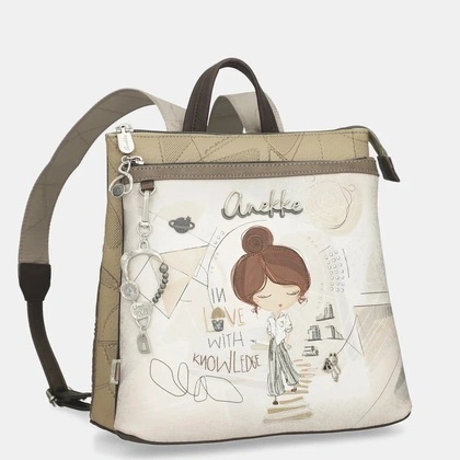 Kwadratowy plecak damski - ANEKKE SOPHIA 42805-233